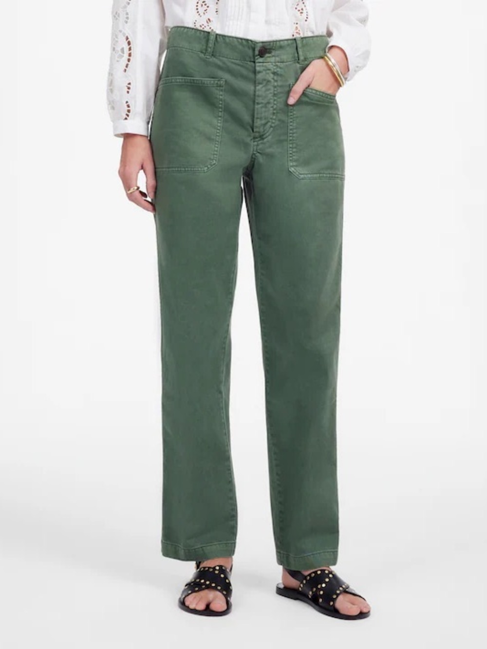 Madewell Petite Taper Leg Utility Pant sz P8